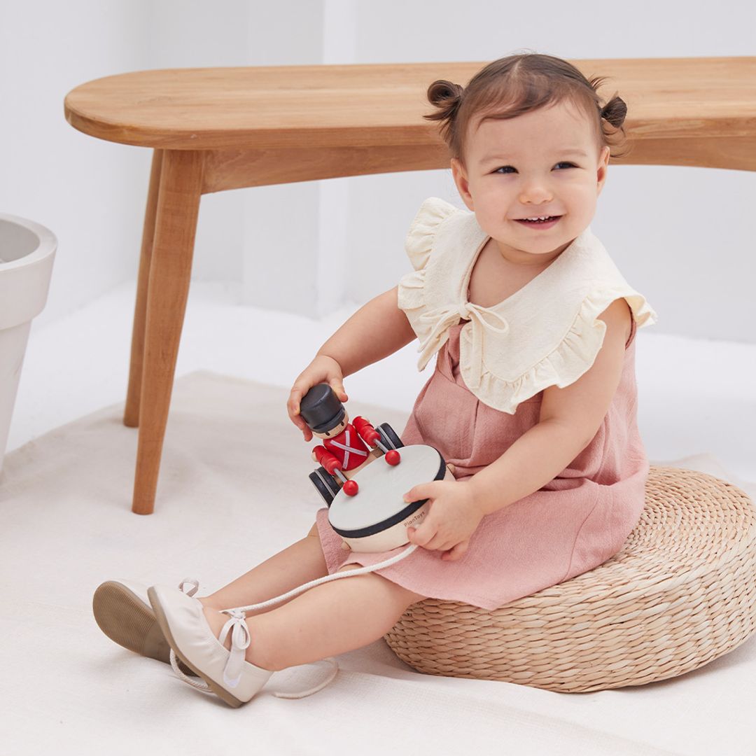 PlanToys Pull Along Drummer