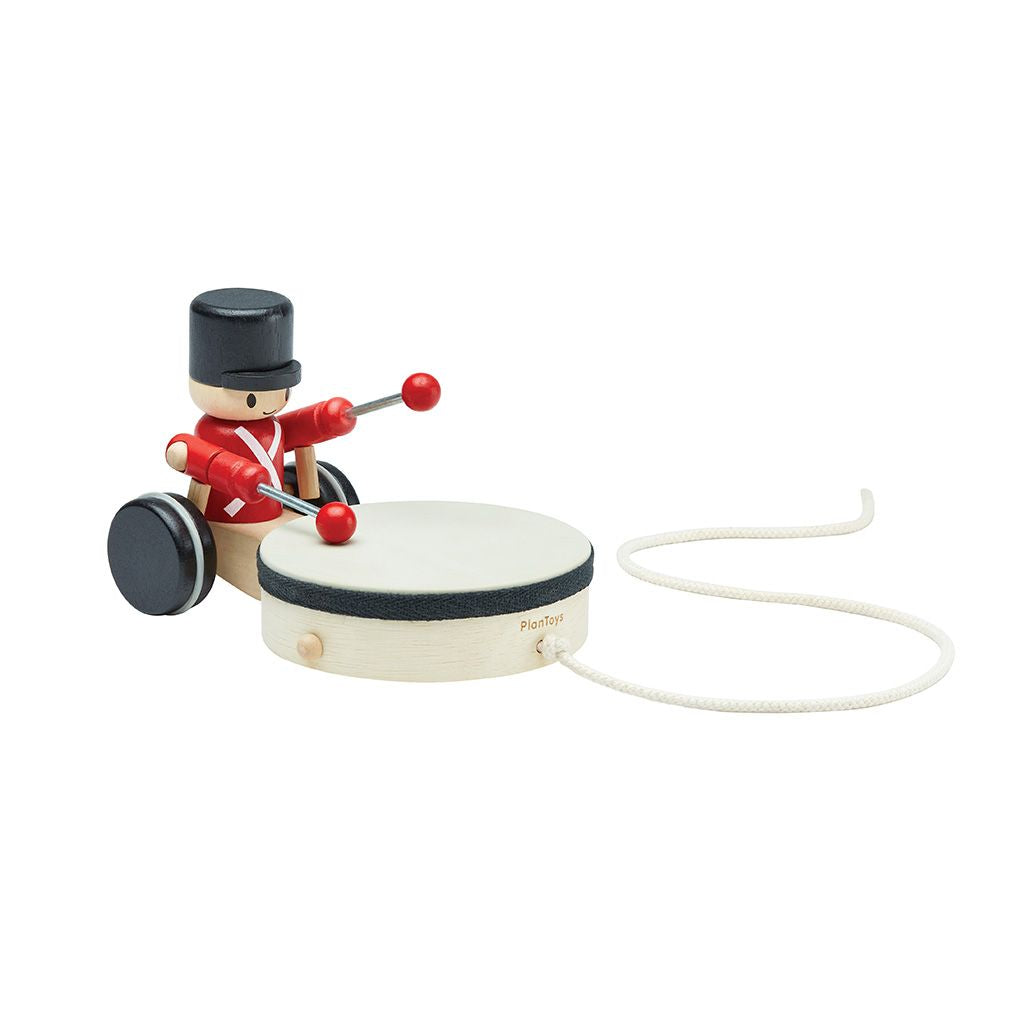 PlanToys Pull Along Drummer