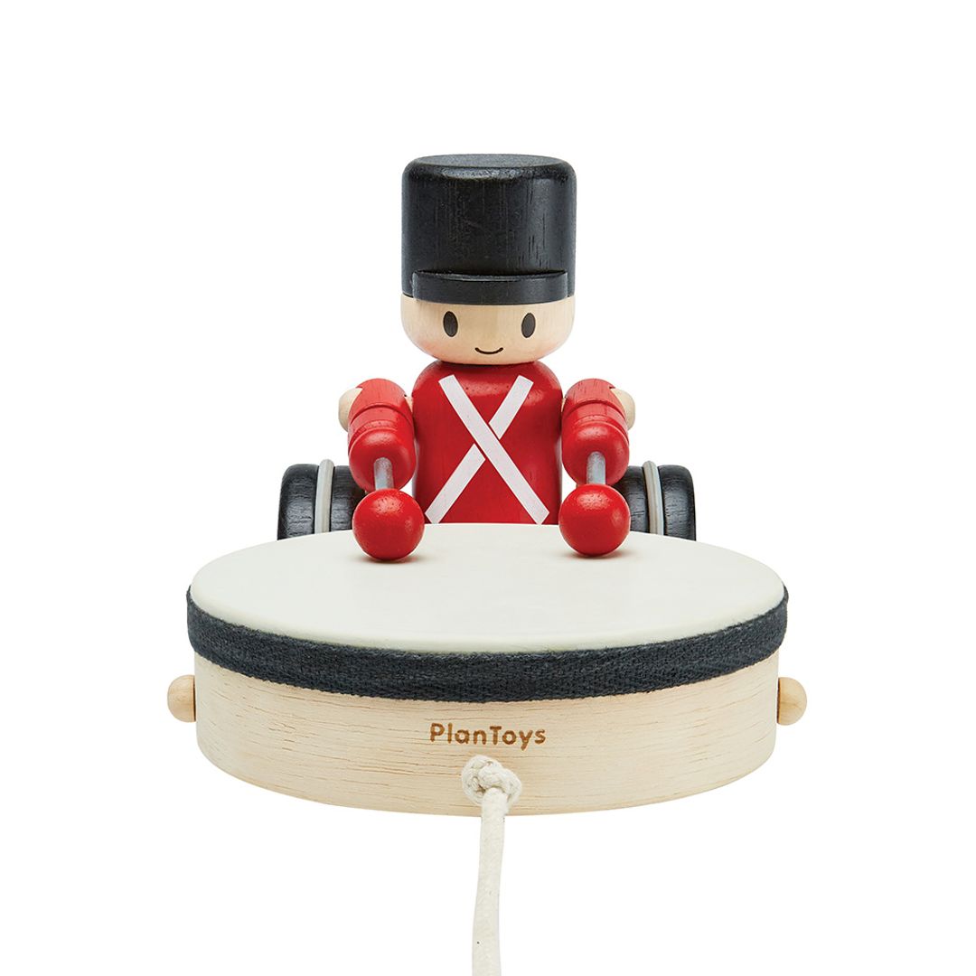 PlanToys Pull Along Drummer