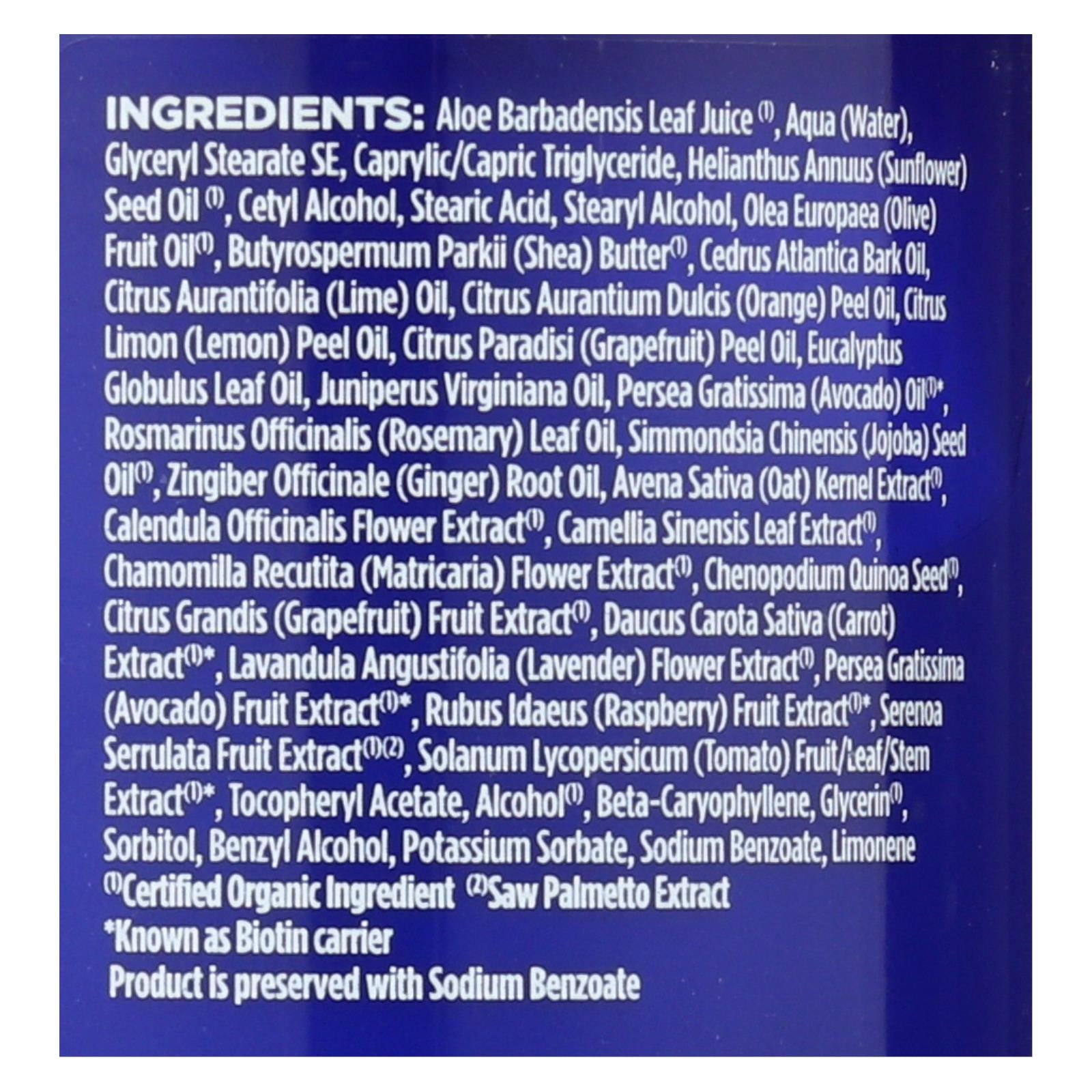 Avalon Organics Thickening Conditioner: Biotin B-Complex for Nourished, Voluminous Hair (14 Fl Oz)