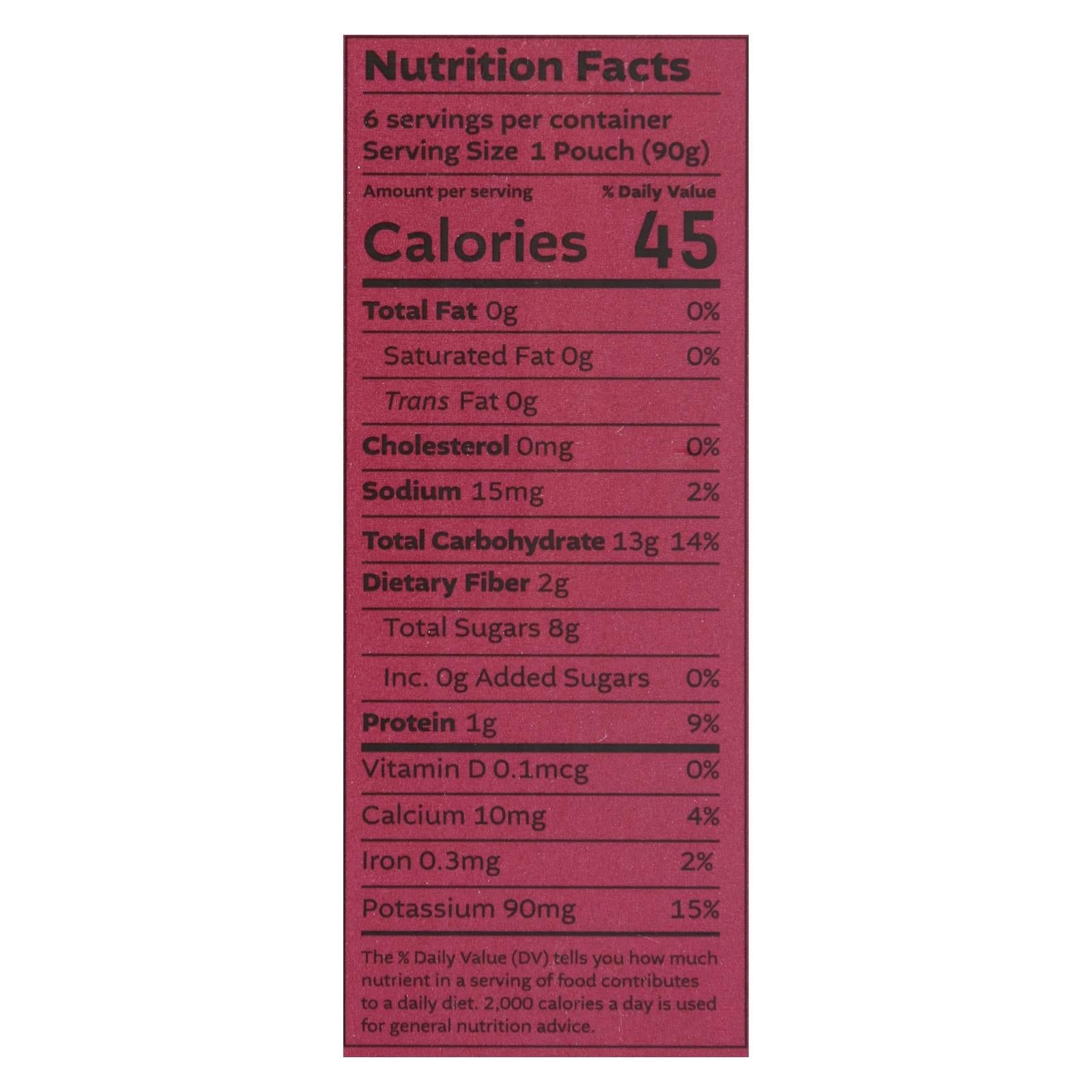 White Leaf Provisions Baby Food Apple Sweet Potato (6-pack) - 3.2 Oz.