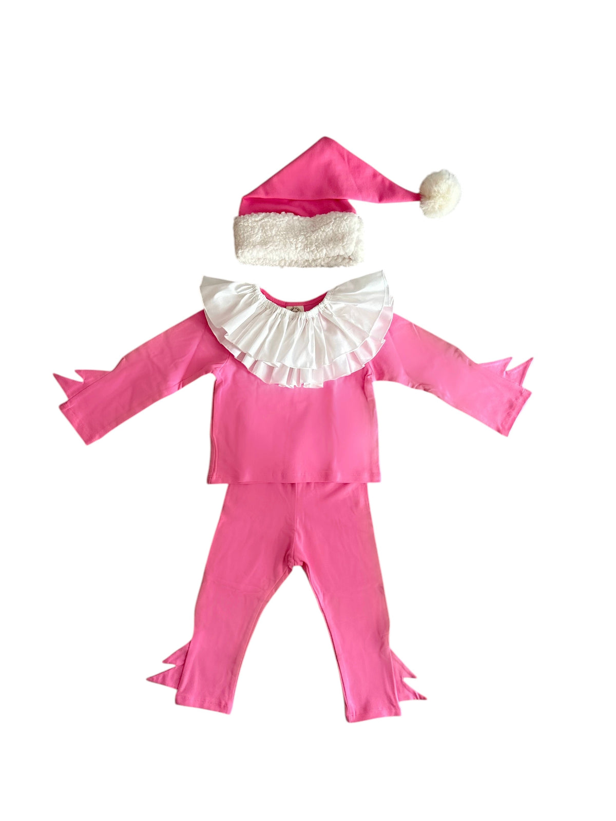 Band of the Wild Pink Holiday Elf Pajama Costume