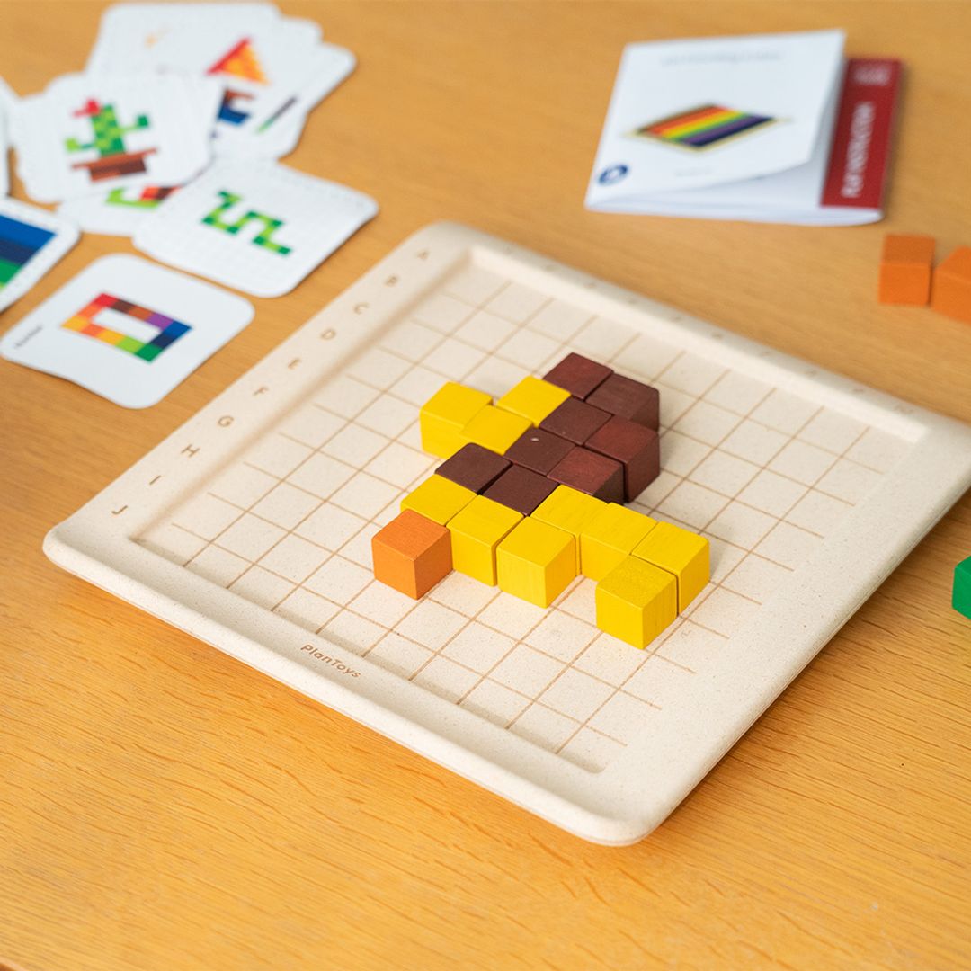 PlanToys 100 Counting Cubes - Unit Plus