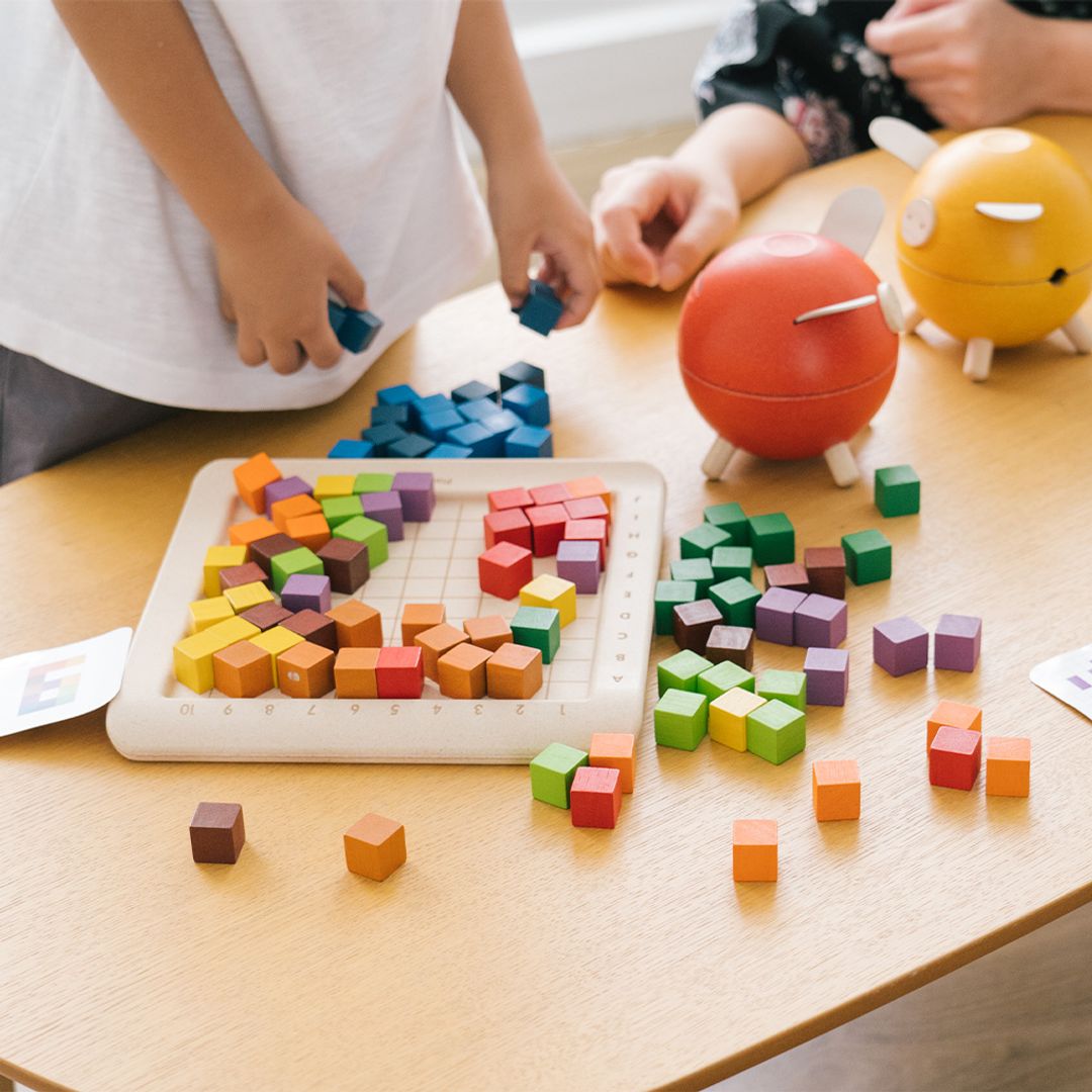 PlanToys 100 Counting Cubes - Unit Plus