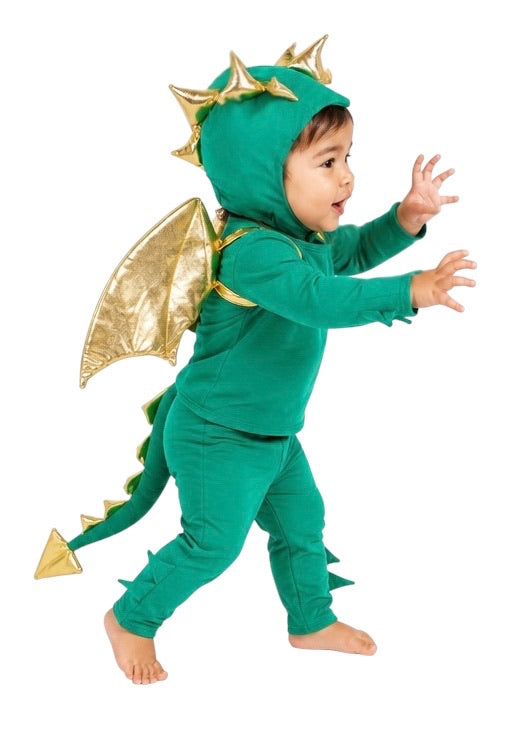 Band of the Wild Baby Green Dragon Costume