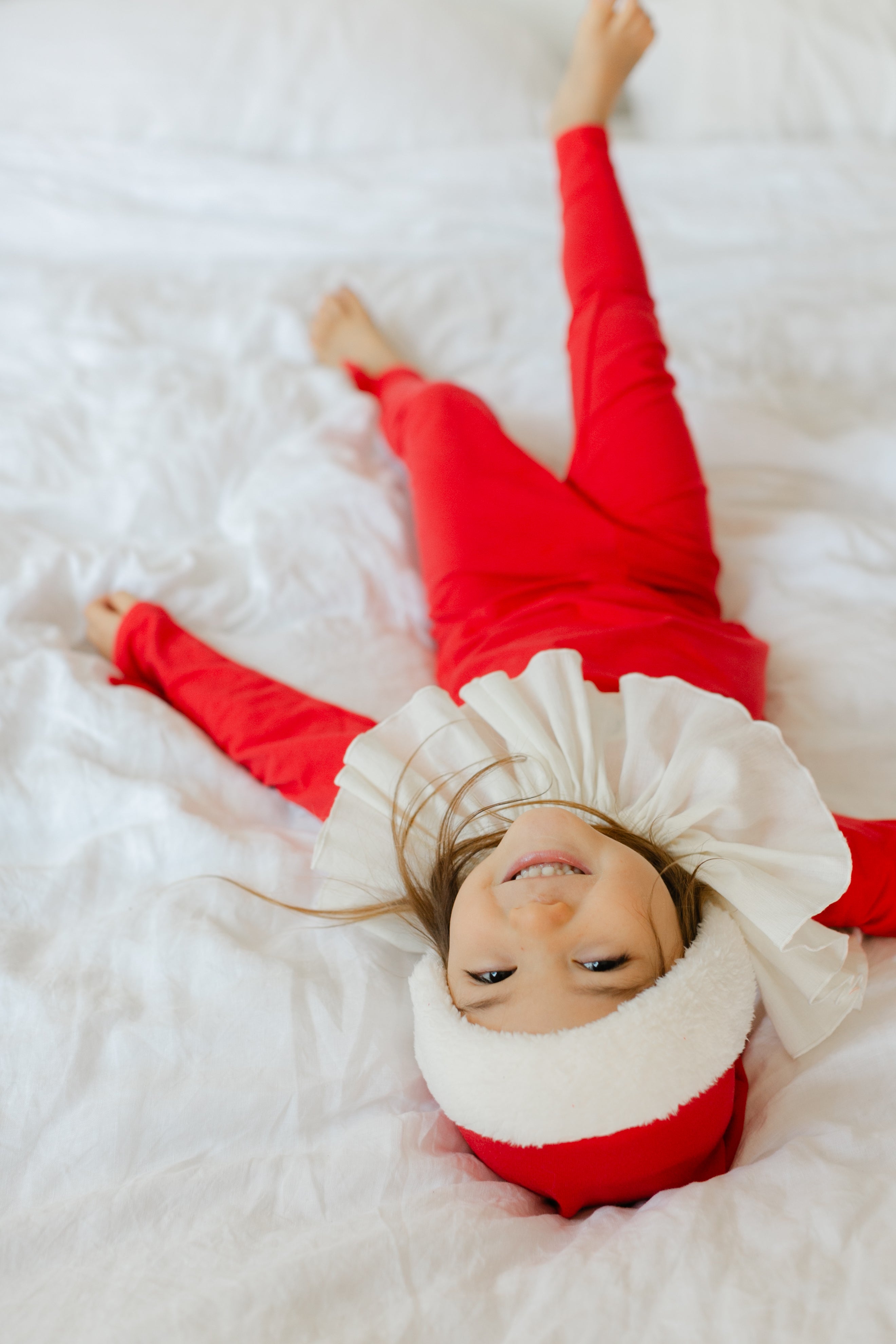 Band of the Wild Red Holiday Elf Pajama Costume, Santa Costume