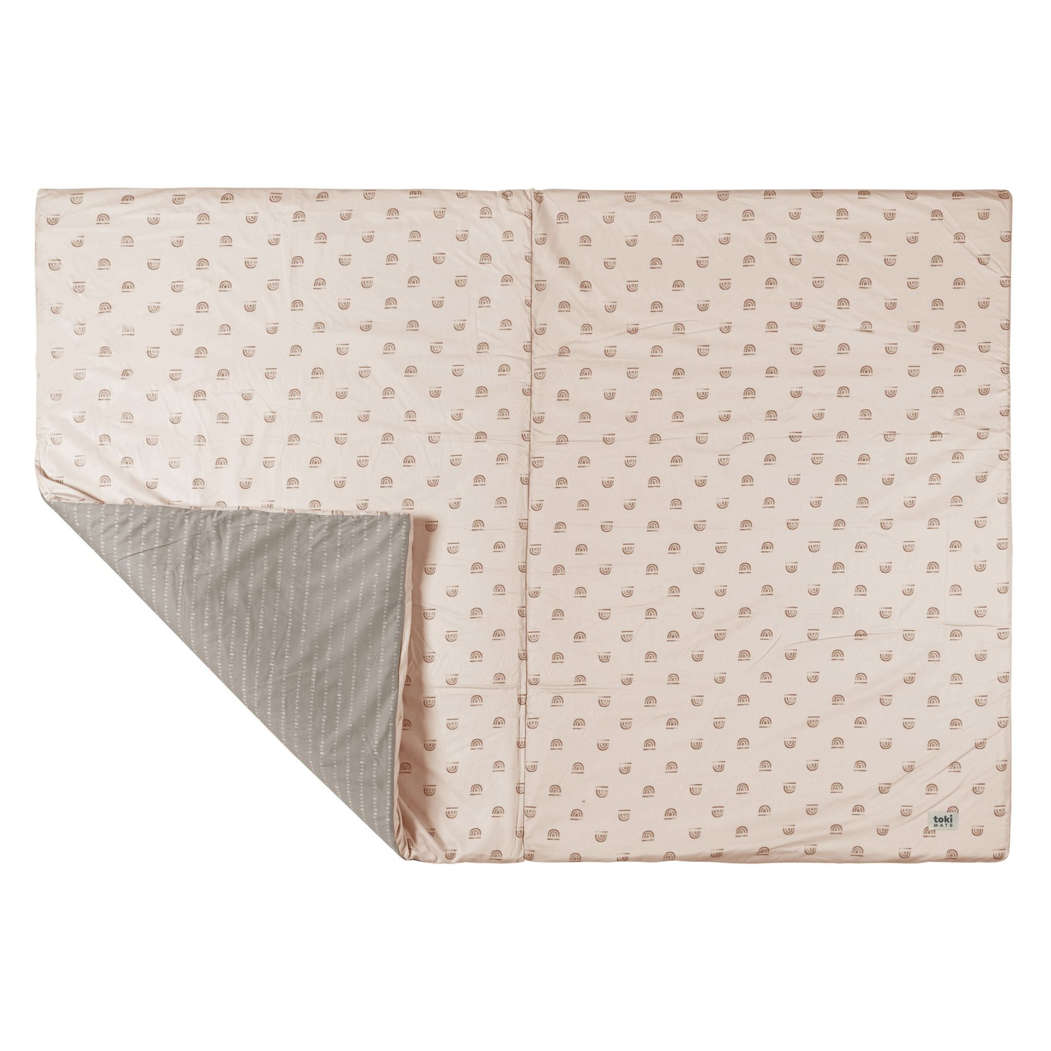 Toki Mats Rainbow Peach Organic Cotton Mat