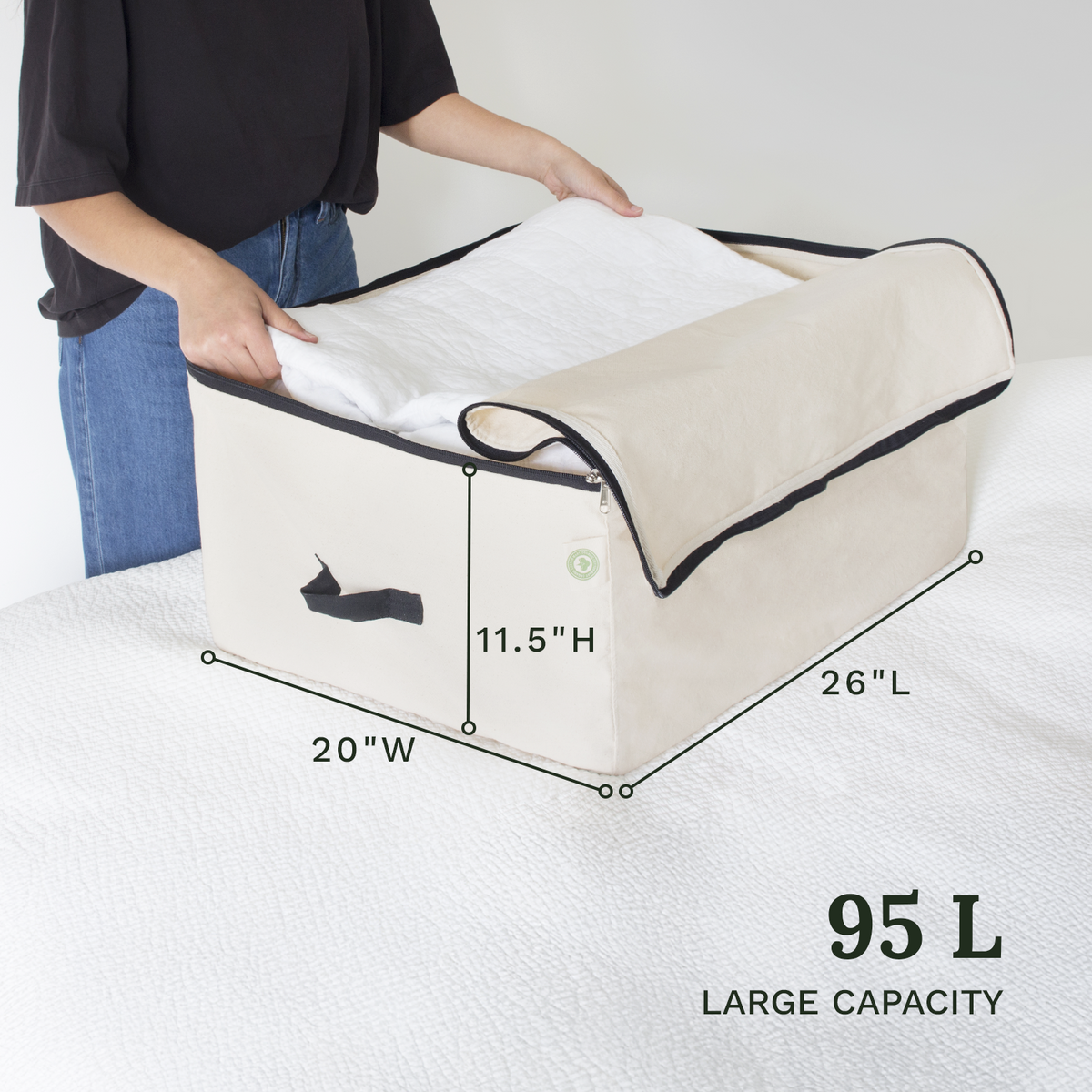 Organic Cotton Mart Comforter Storage Bags