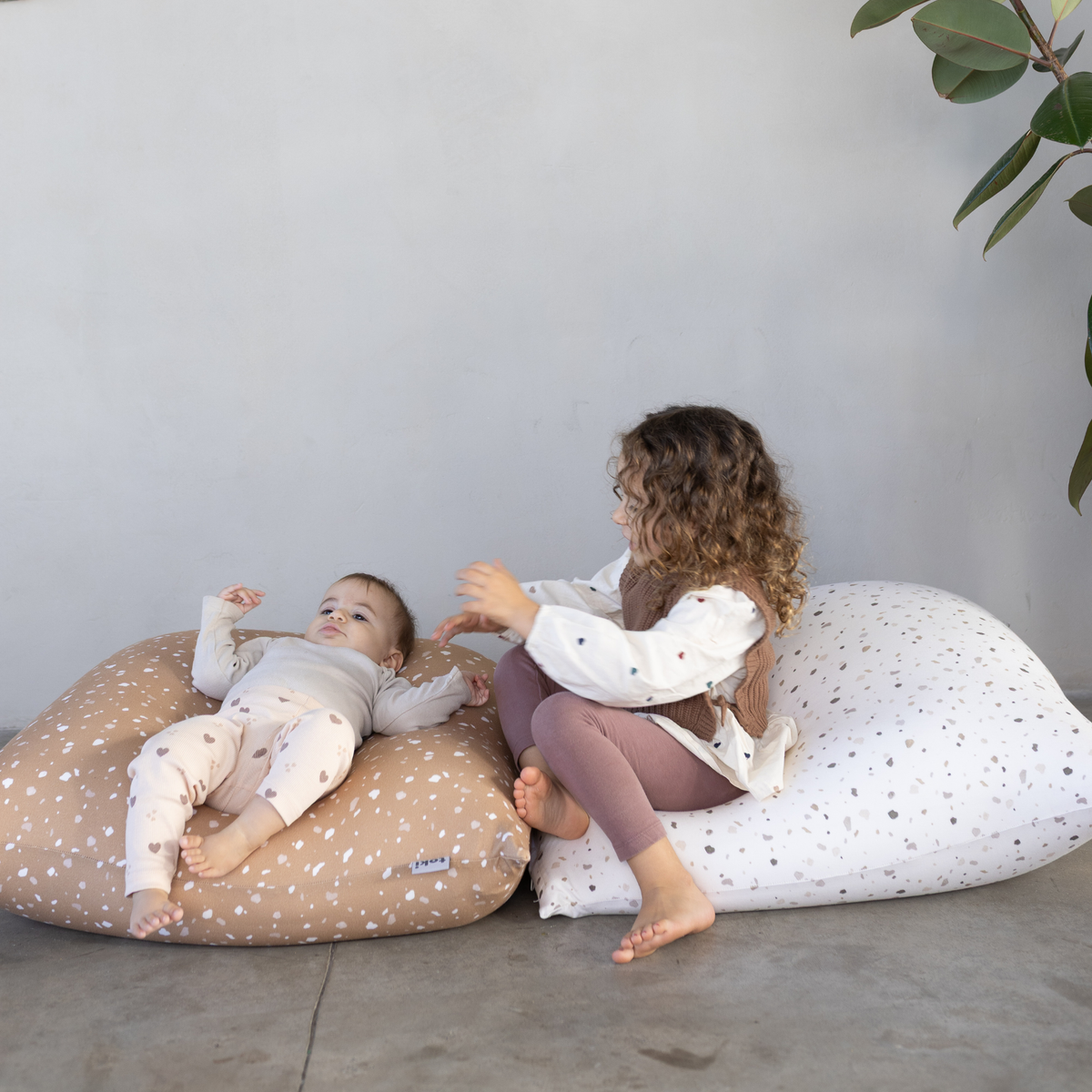 Toki Kids Terrazzo Chalk Bean Bag - Gimme the Good Stuff