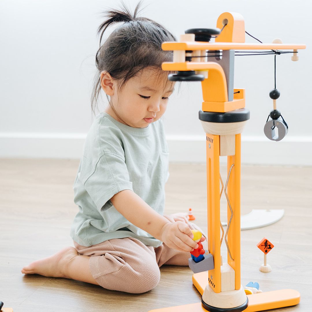 PlanToys Crane Set