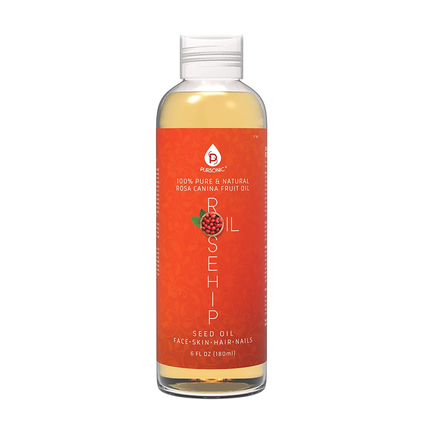 rose canina seed oil Pursonic Rosehip Seed Oil