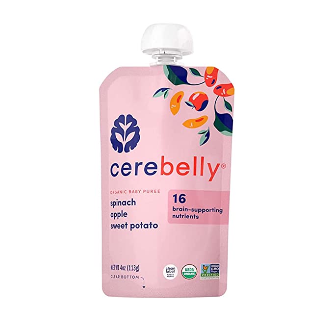 Cerebelly Apple Sweet Potato Puree product packaging