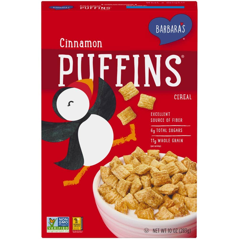 Barbara’s Puffins Original & Cinnamon