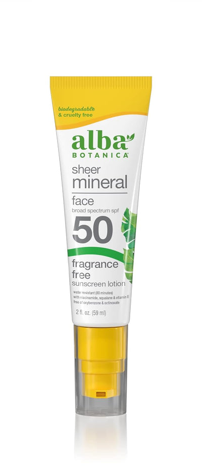 Alba Botanica Mineral Face Sunscreen