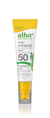 Alba Botanica Mineral Face Sunscreen