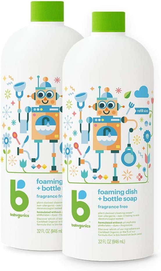 Babyganics Foaming Dish & Bottle Soap