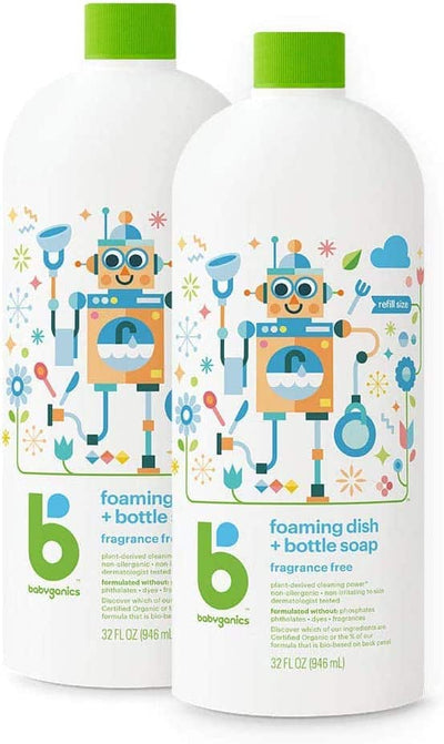 Babyganics Foaming Dish & Bottle Soap