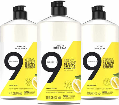 9 Elements Liquid Dish Soap