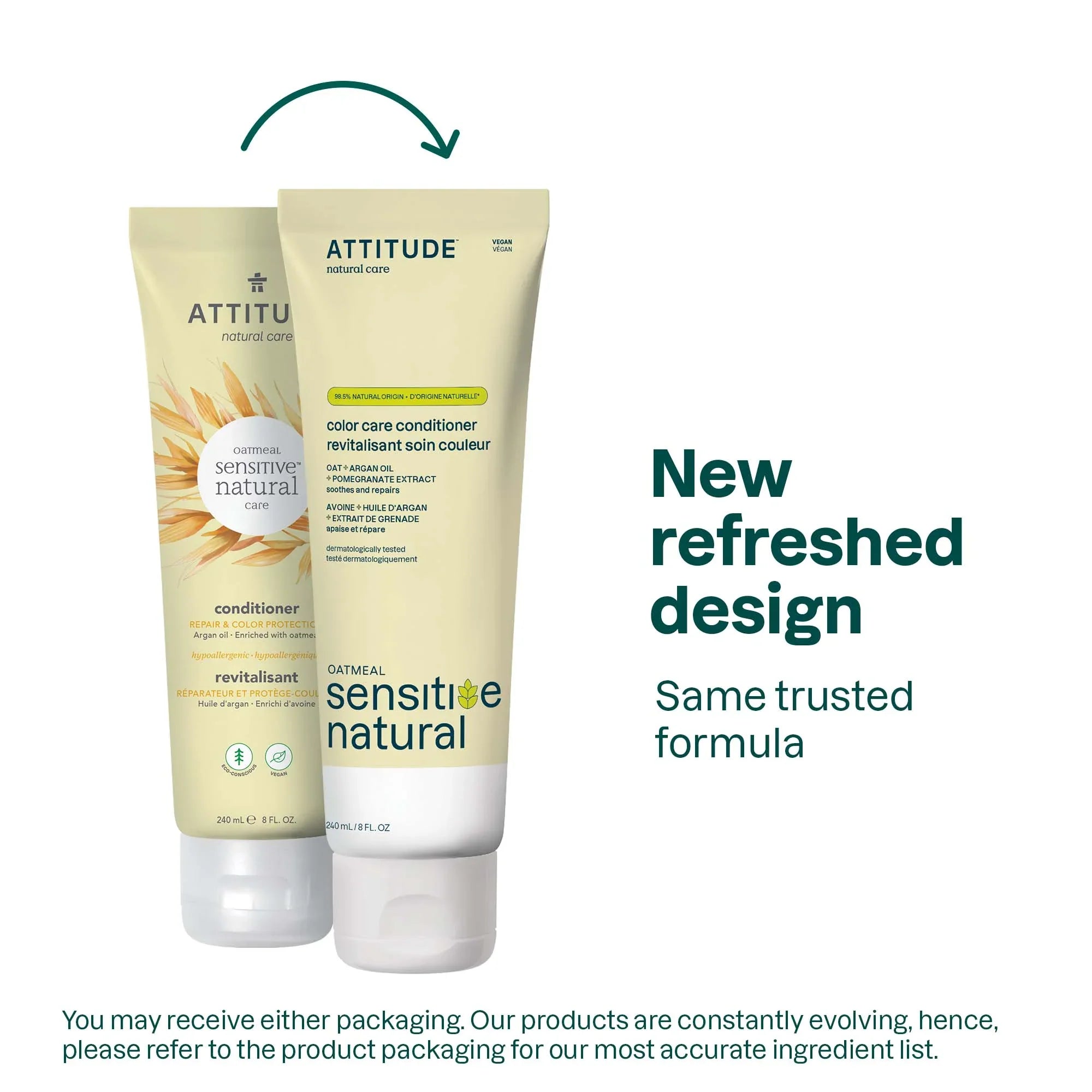 Attitude Color Protection Conditioner for Vibrant, Long-Lasting Hair (8 oz)