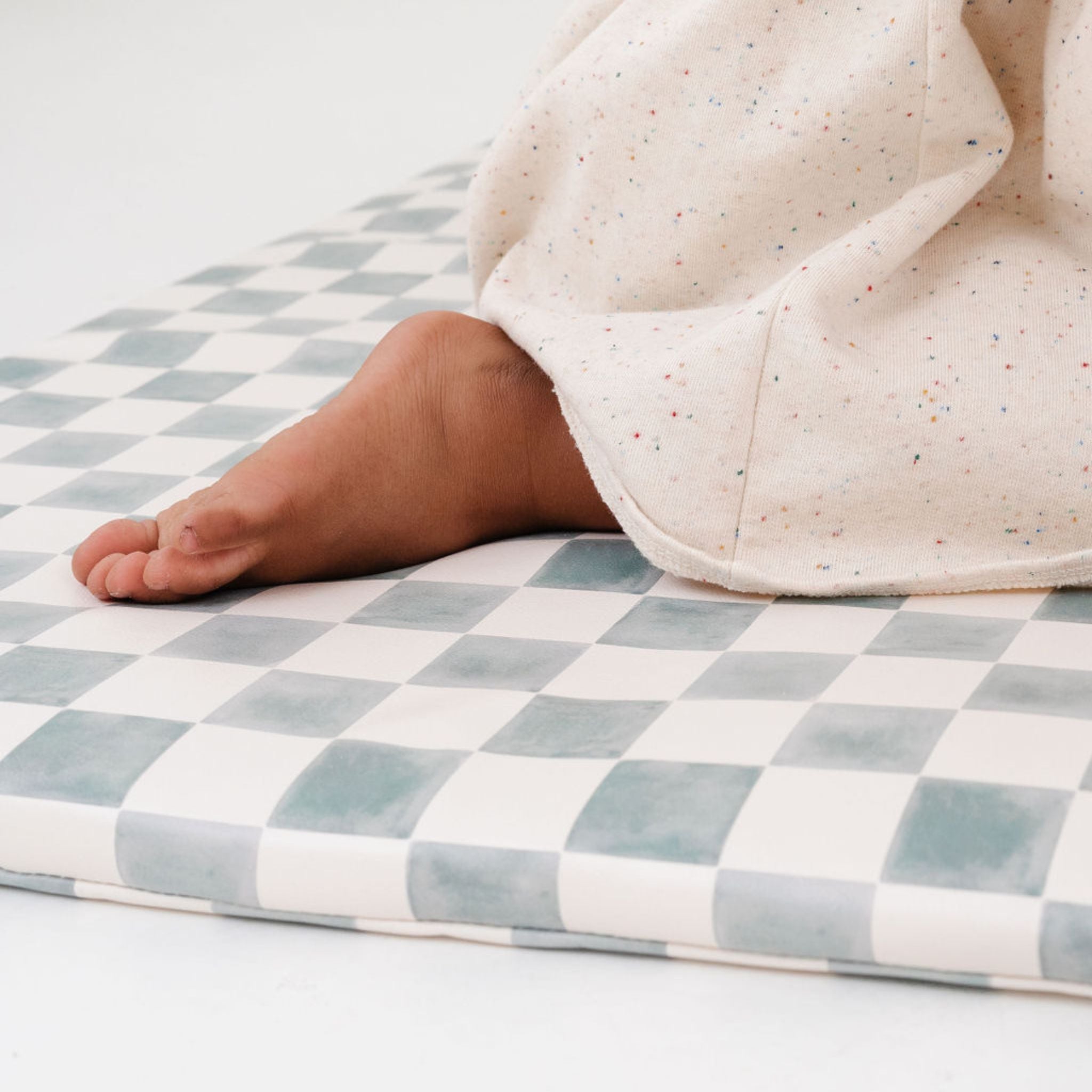 Toki Mats Checker Matcha Vegan Leather Mat - Gimme the Good Stuff