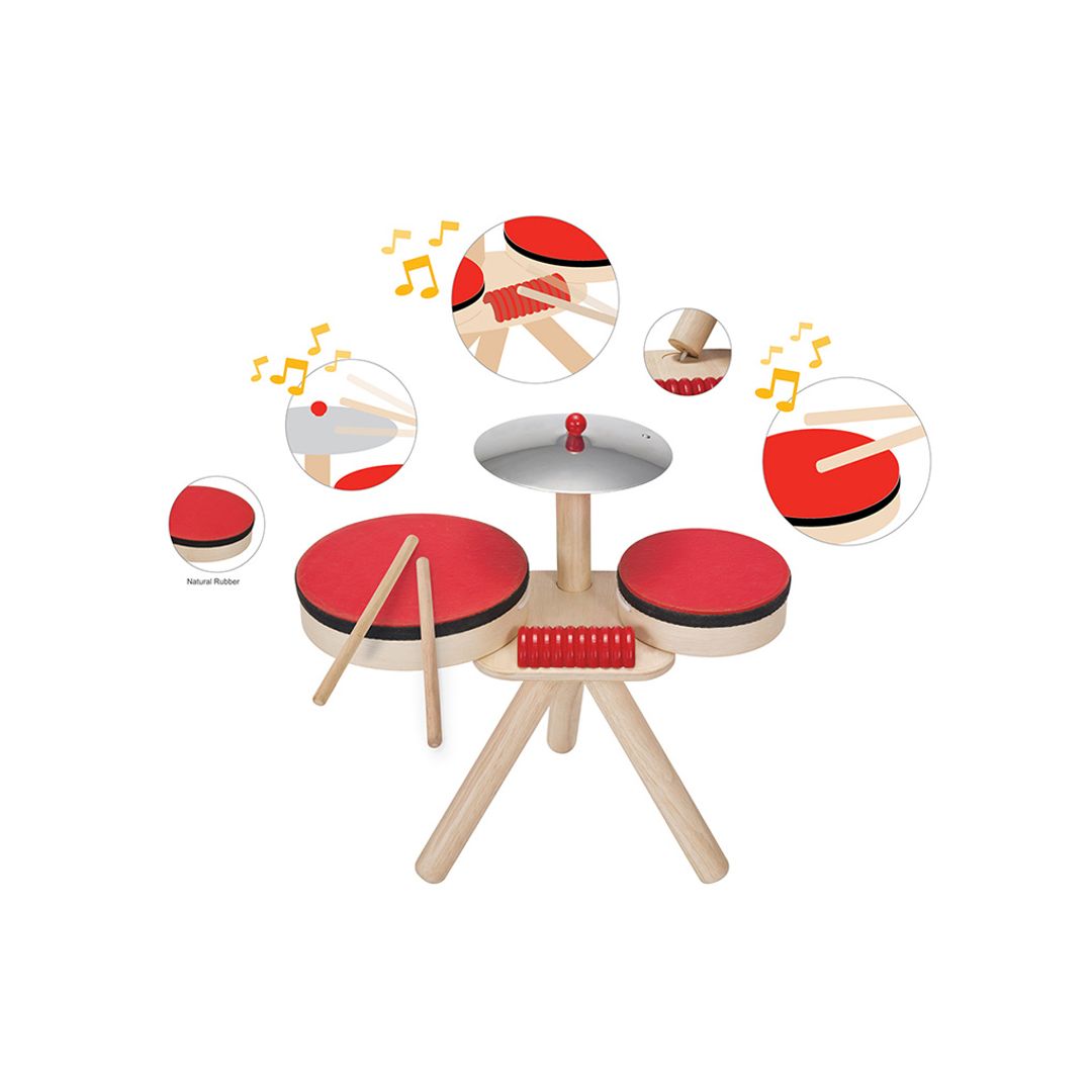 1. Wooden Musical Band Set