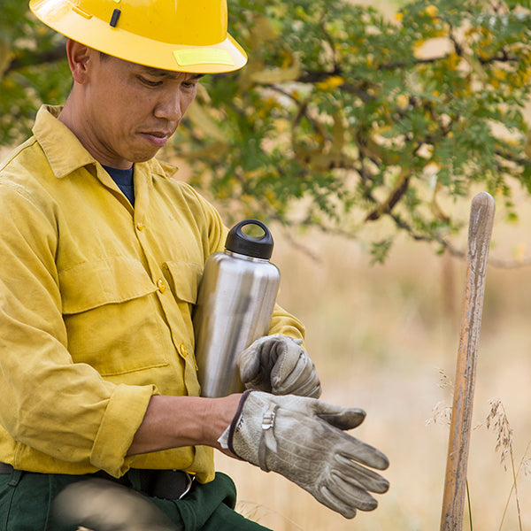 Klean Kanteen 64 oz Wide Water Bottle with Loop Cap