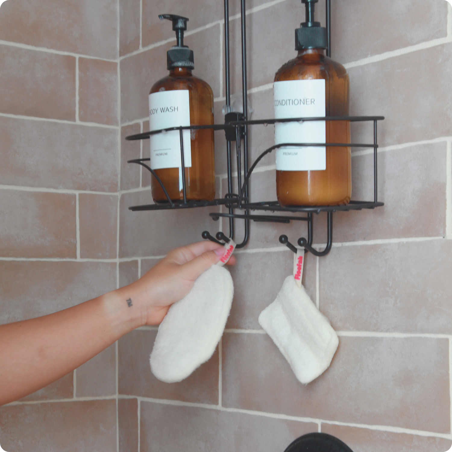 Floofah Exfoliating Shower Loofah