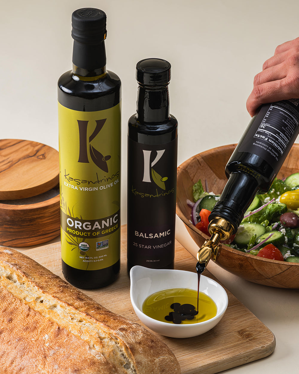 Kasandrinos International 500ml Bottle - Organic EVOO