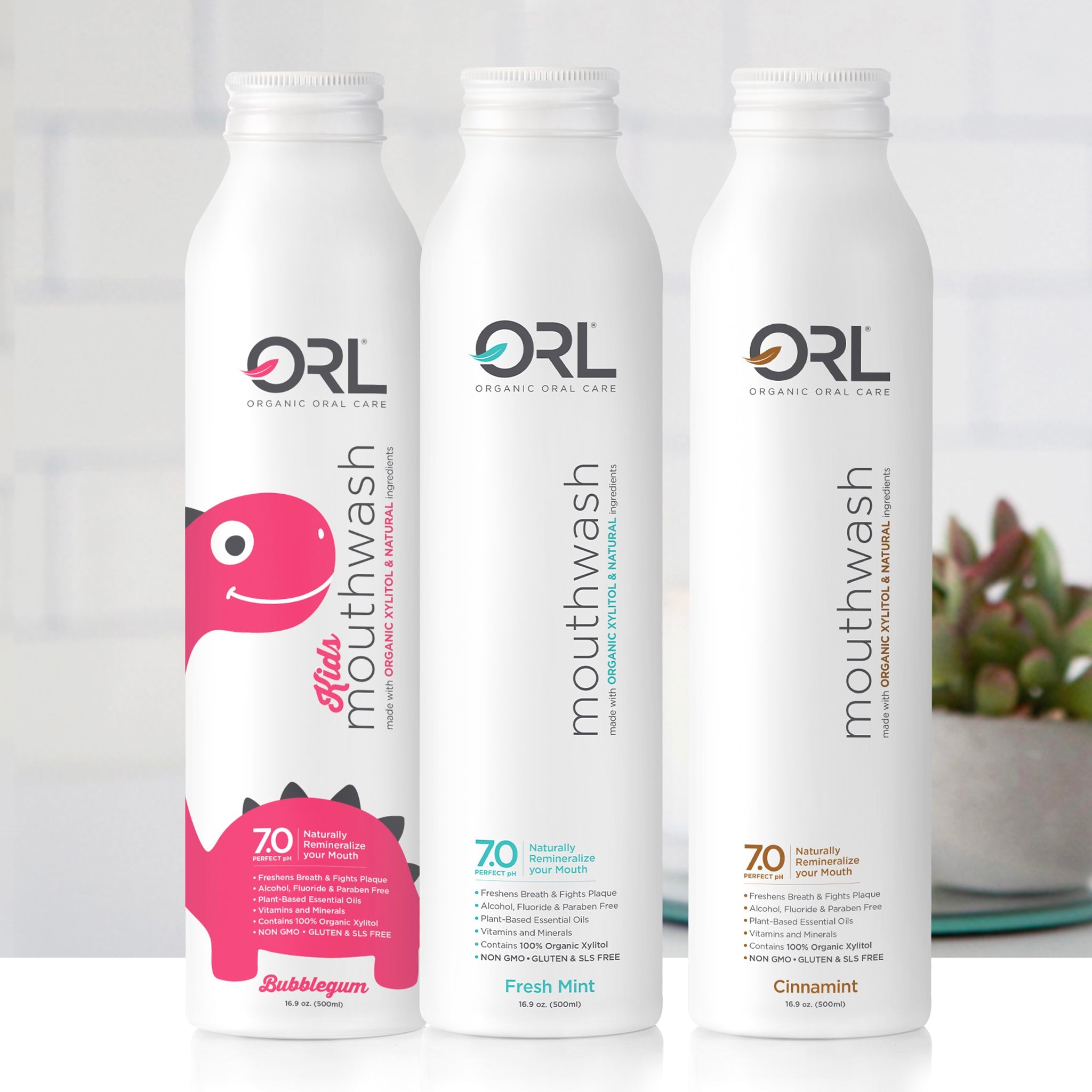 ORL Natural Mouthwash made with the Finest Clean Ingredients