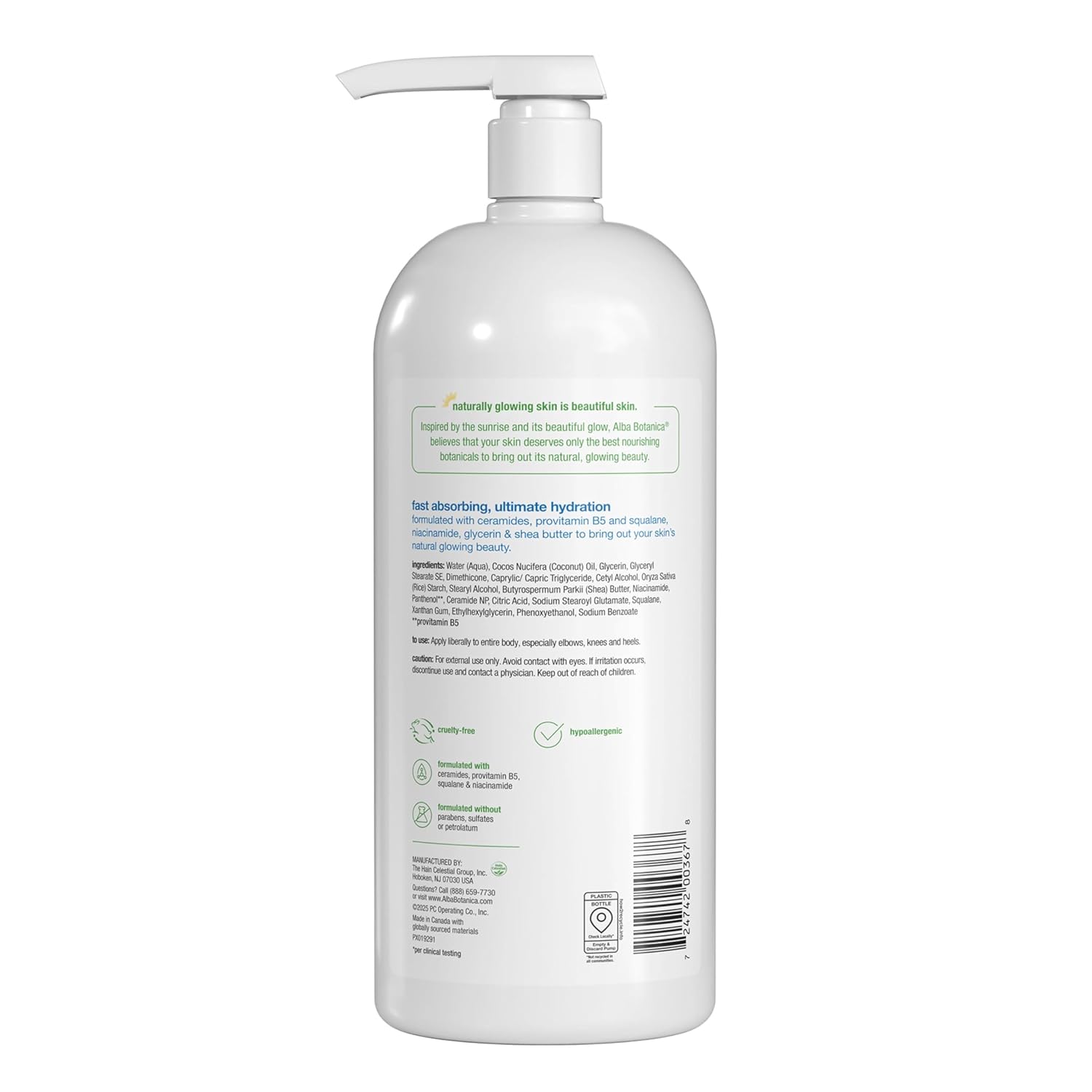 Alba Botanica Very Emollient Body Lotion - Original - 32 Fl Oz