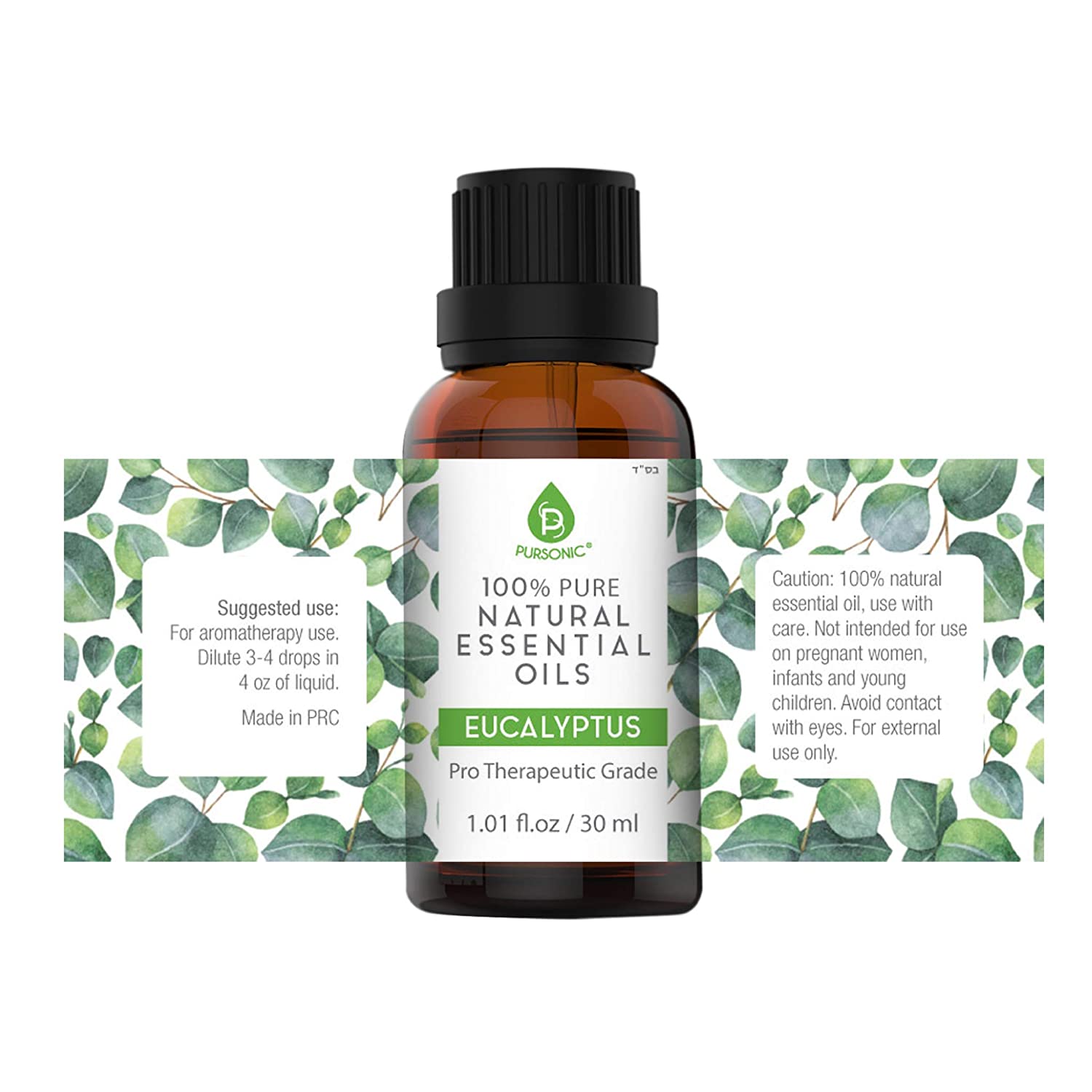 Pursonic 100% Pure & Natural Eucalyptus Essential Oils