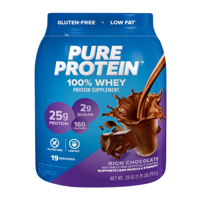 Pure Protein 100% Whey Protein Supplement 