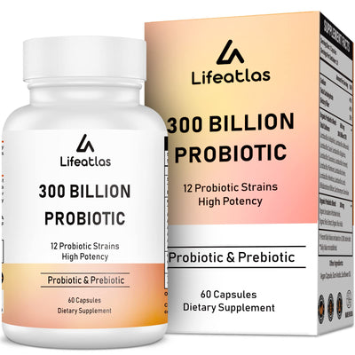 Lifeatlas 300 Billion Probiotic