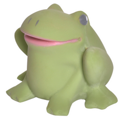 26. Organic Frog Teether + Bath Toy