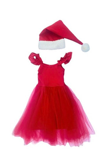 Band of the Wild Red Elf Holiday Dress