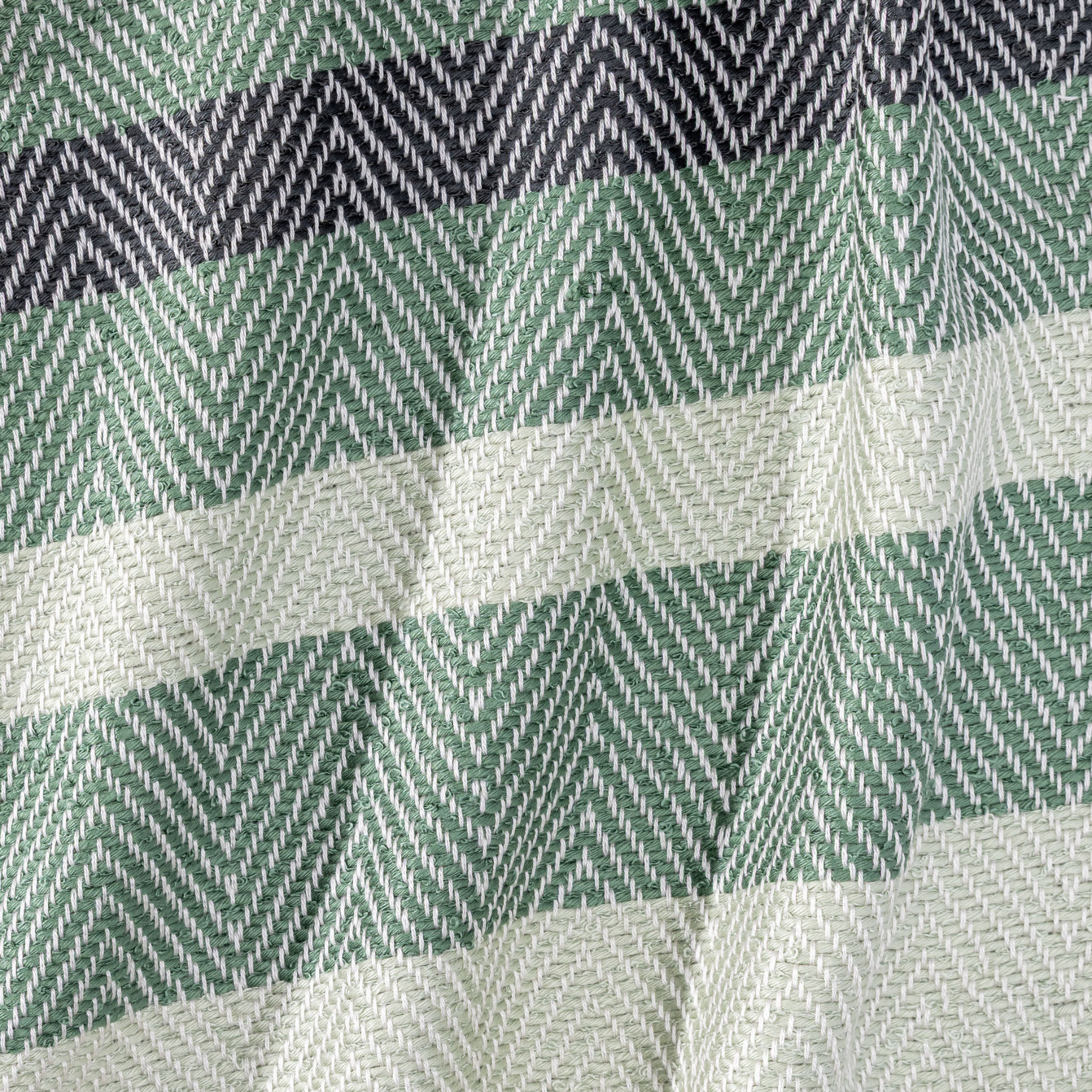 Ettitude Hand Woven Stripe Throw Blanket