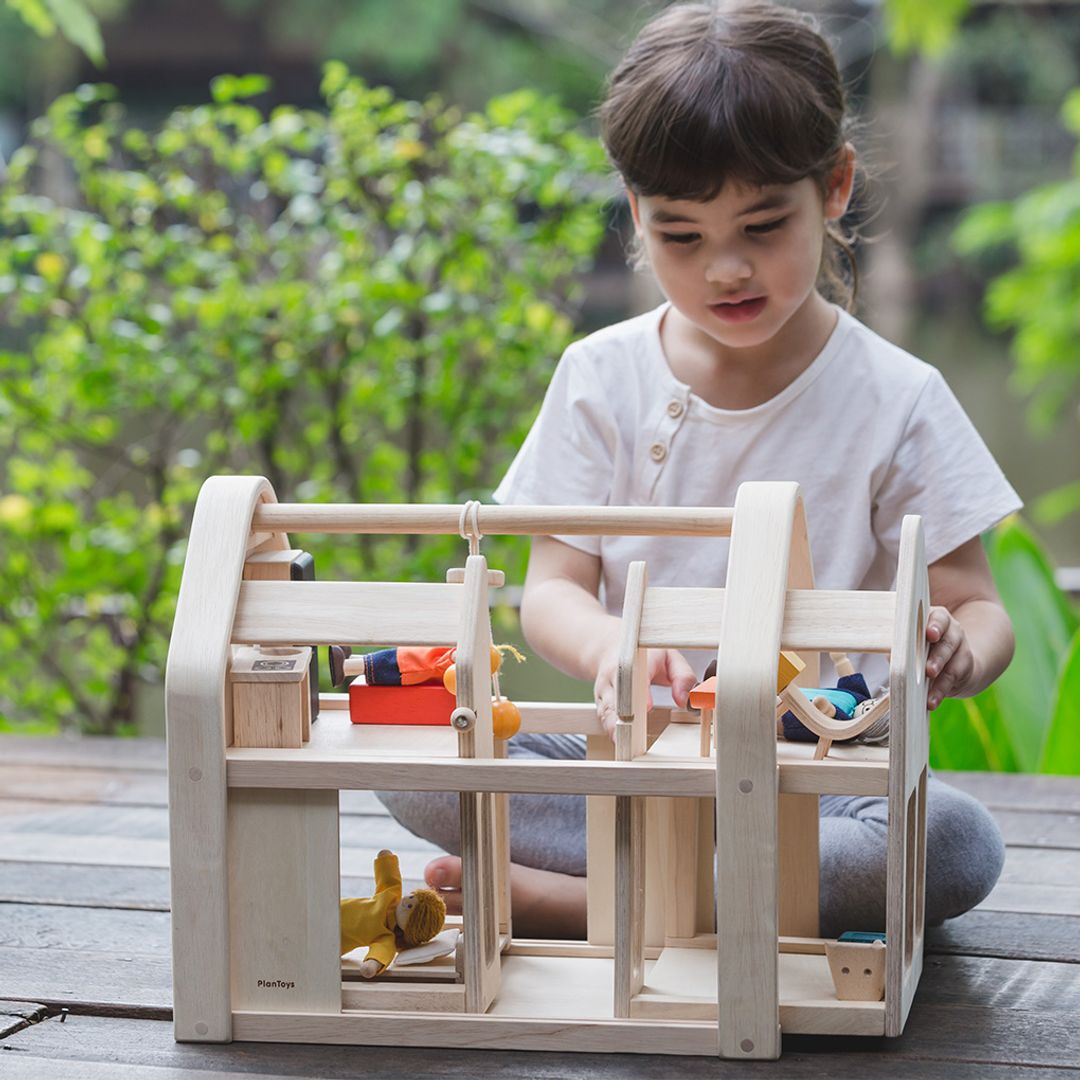 PlanToys Slide N Go Dollhouse