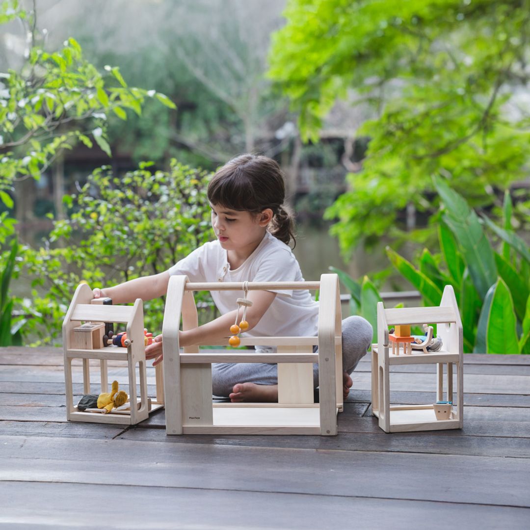 PlanToys Slide N Go Dollhouse