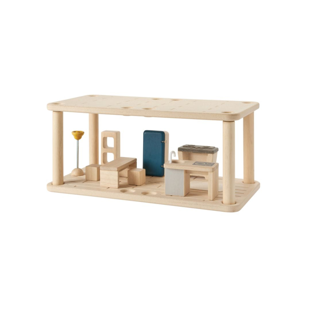 PlanToys PlanSpace Kitchen And Dining Flat