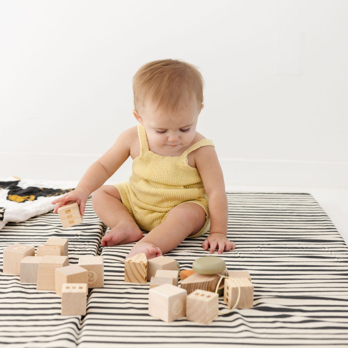 Toki Mats Bold Stripe Organic Cotton Mat