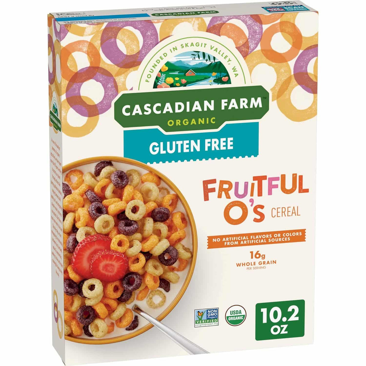 Cascadian Farm Cereal Organic Fruitful O’s