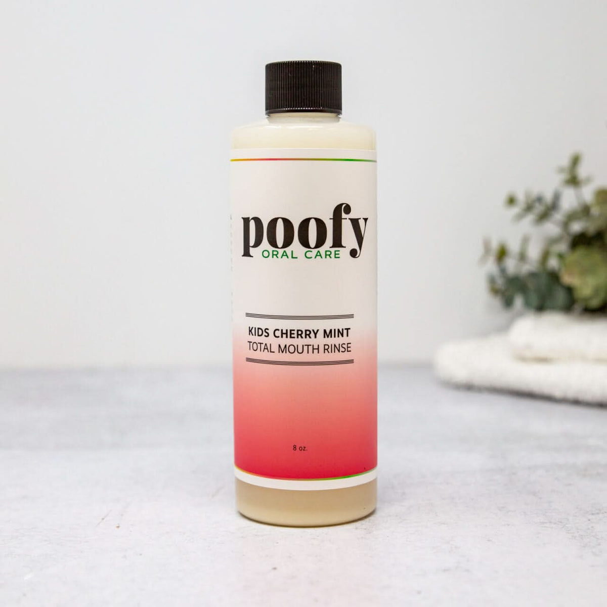 Poofy Organics Kids Cherry Mint Total Mouth Rinse