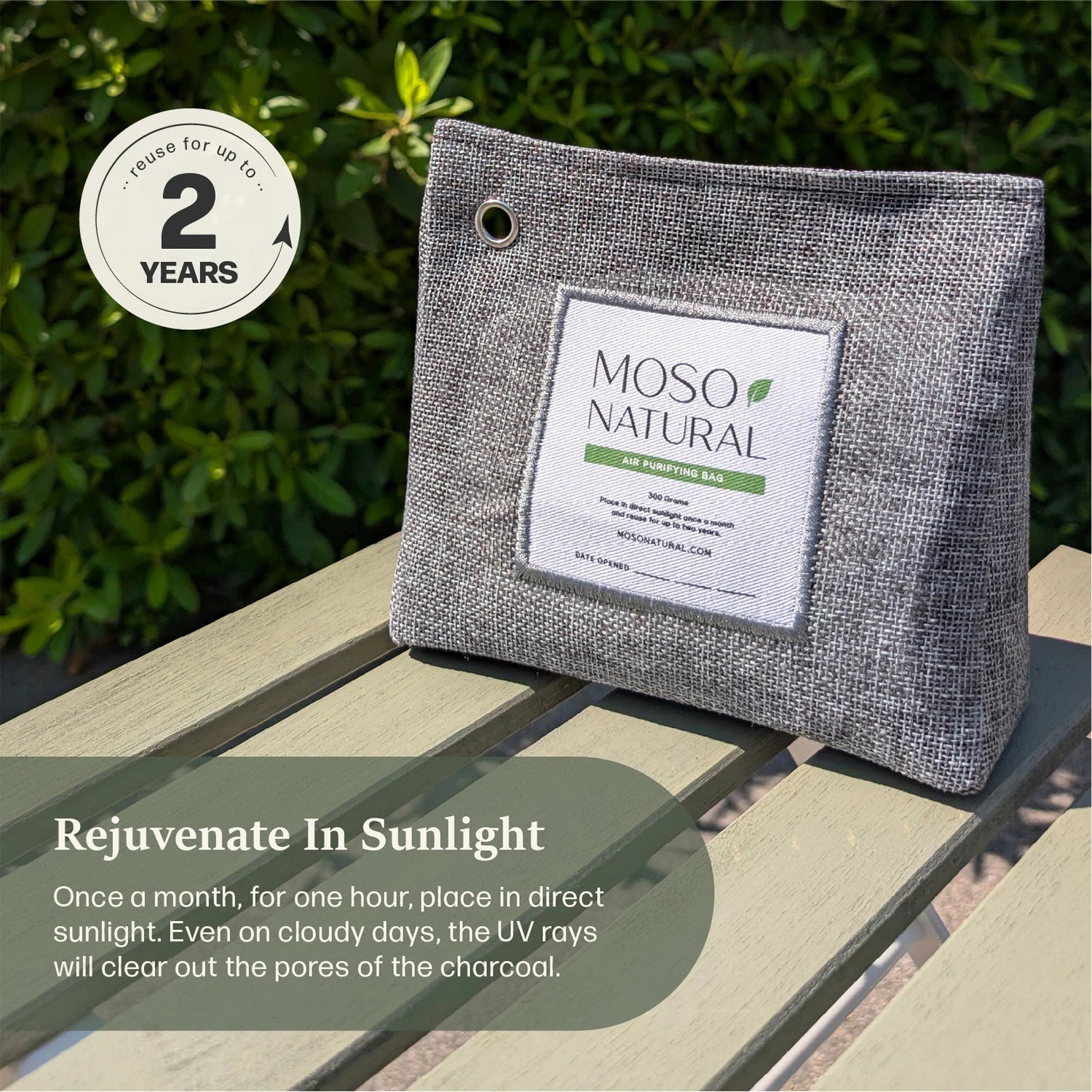 Moso Natural Non-Toxic Air Purifier Bag - 300 gram