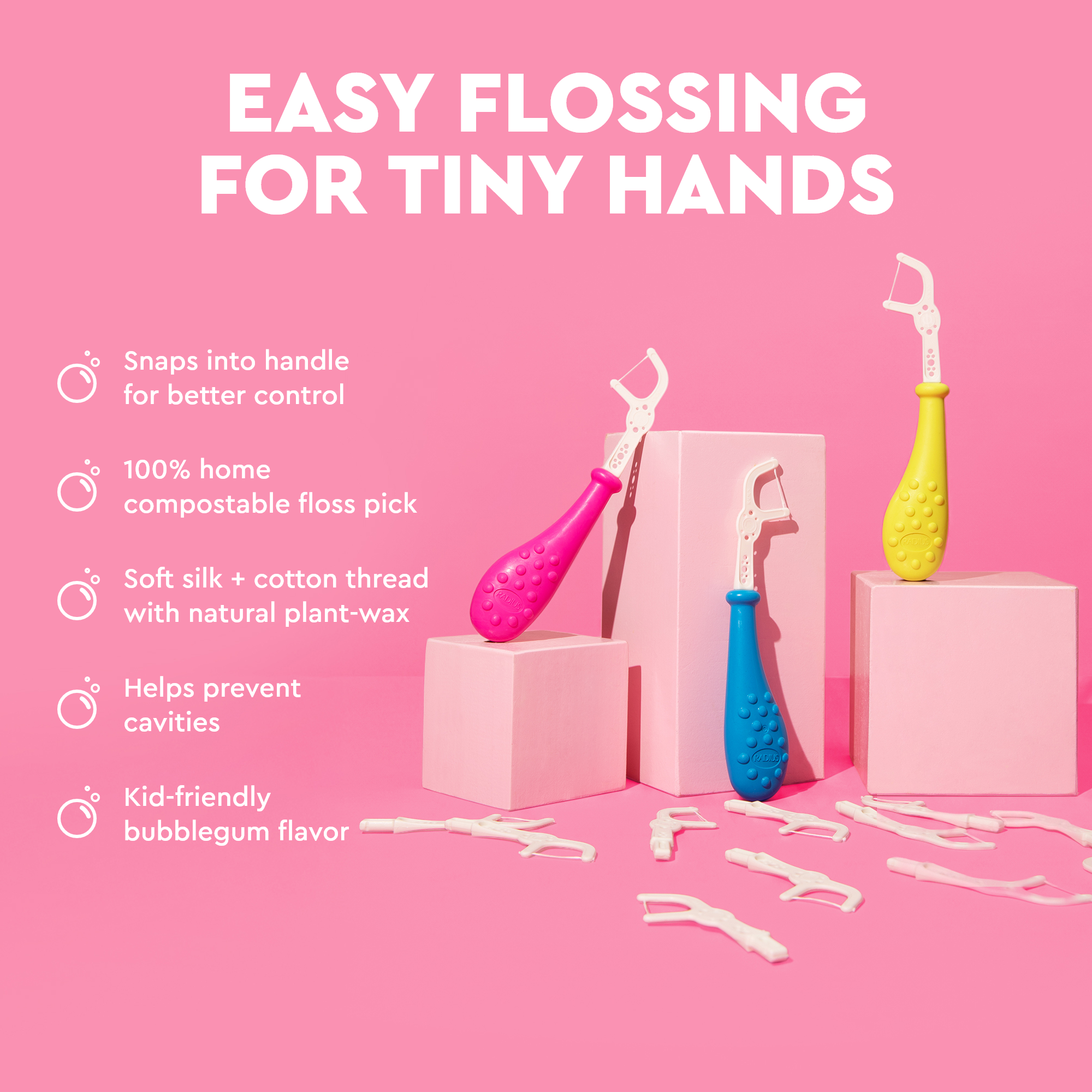 Radius EcoFlex Floss Pick