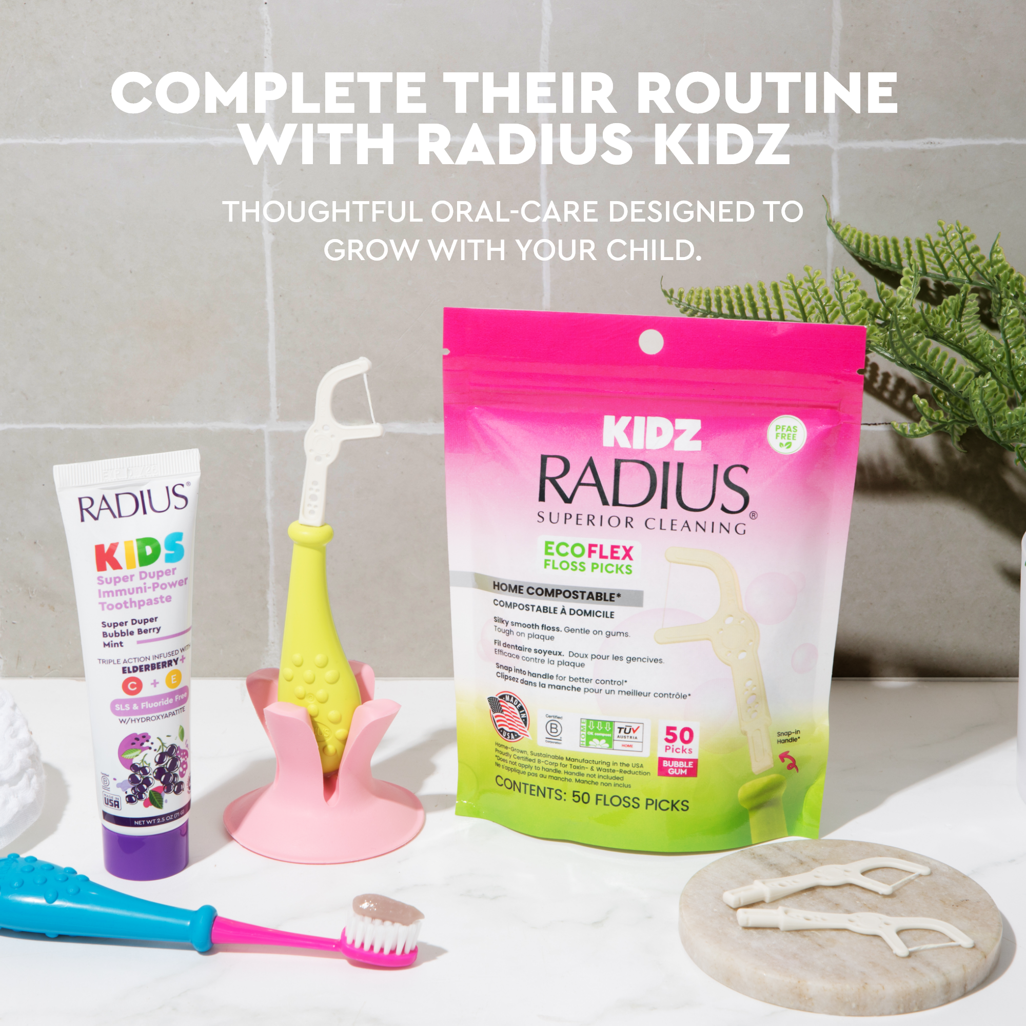 Radius EcoFlex Floss Pick