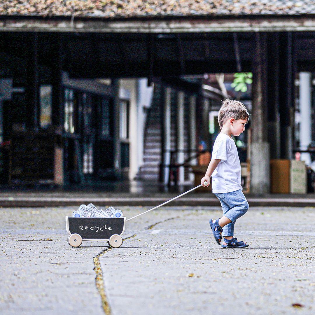 PlanToys Wagon - Black