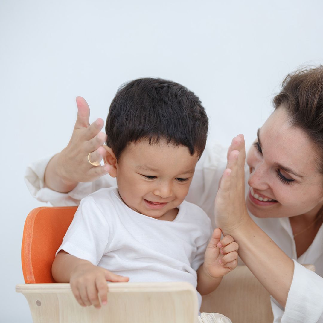 PlanToys High Chair - Orange