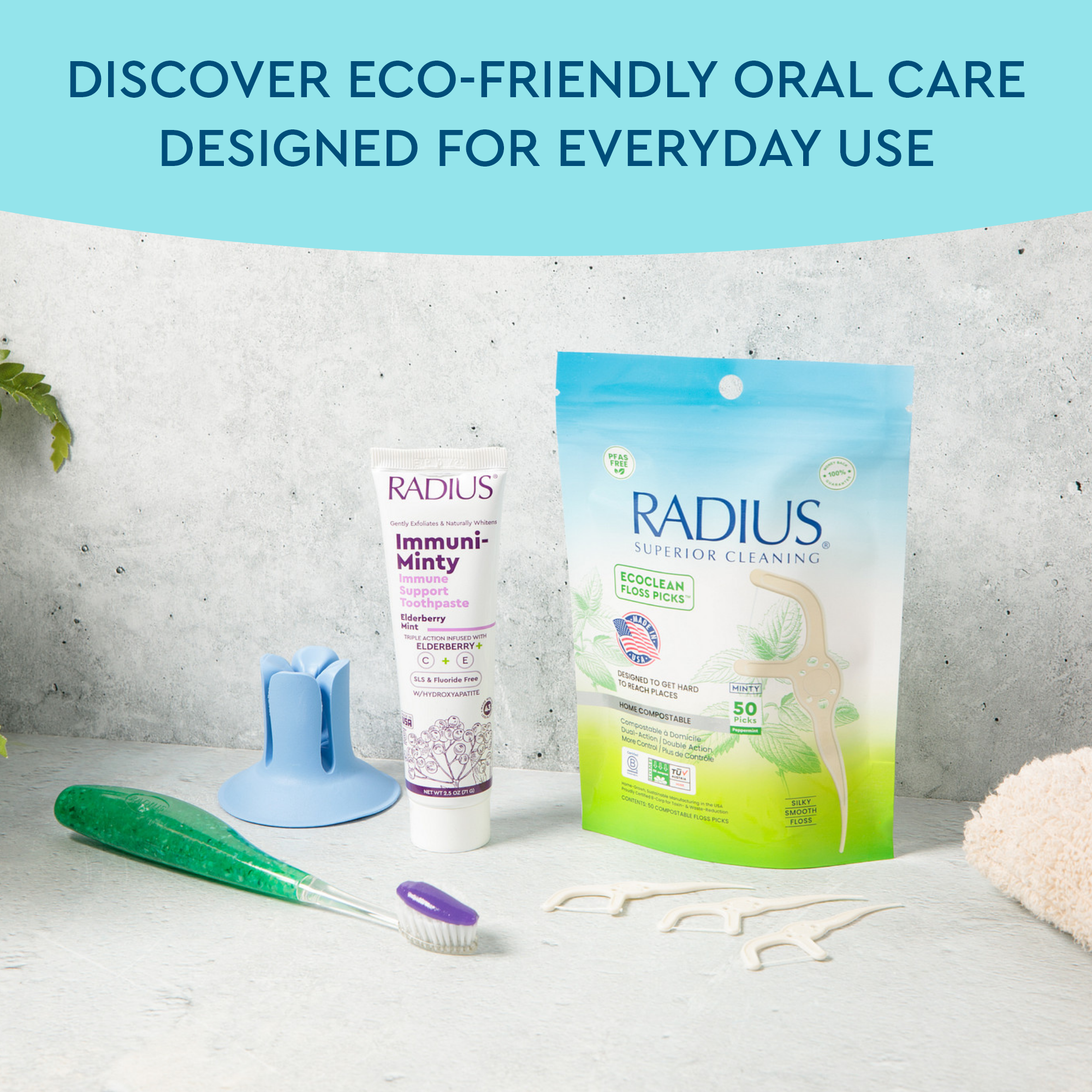 Radius EcoClean Floss Pick
