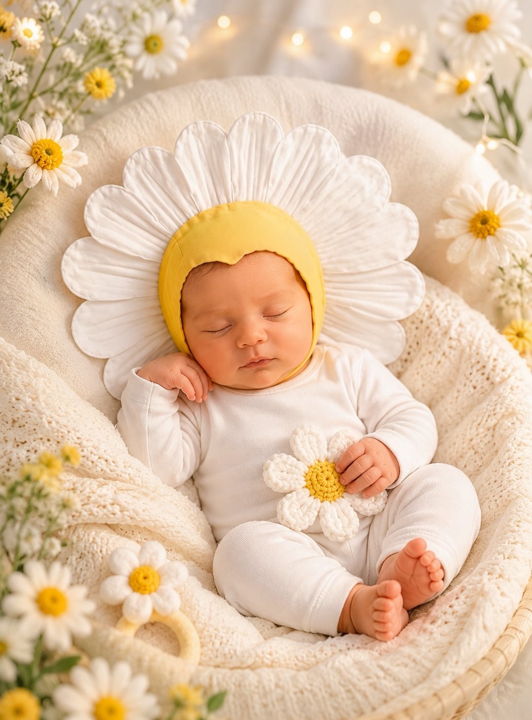 Band of the Wild White Daisy Costume
