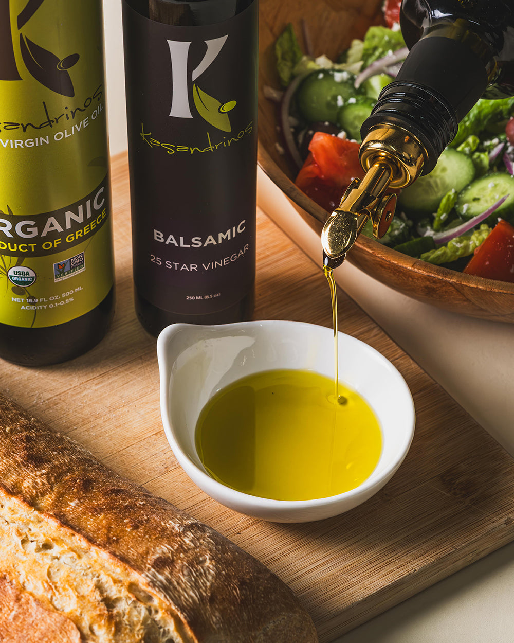 Kasandrinos International 500ml Bottle - Organic EVOO